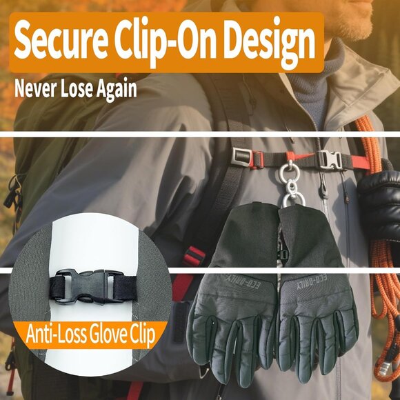 ⚡Eco daily Touchscreen Gloves Windproof Non-Slip Lightweight Winter Driving - Picture 5 of 7